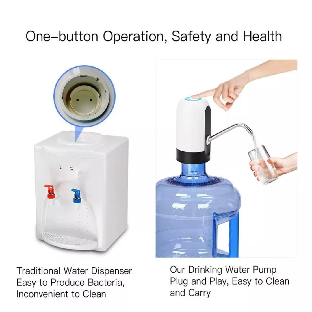 DISPENSADOR ELECTRICO DE AGUA RECARGABLE