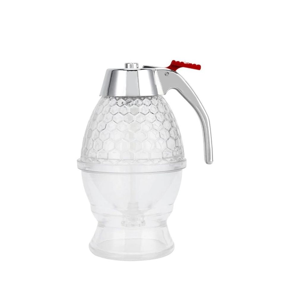 DISPENSADOR DE MIEL CON SOPORTE