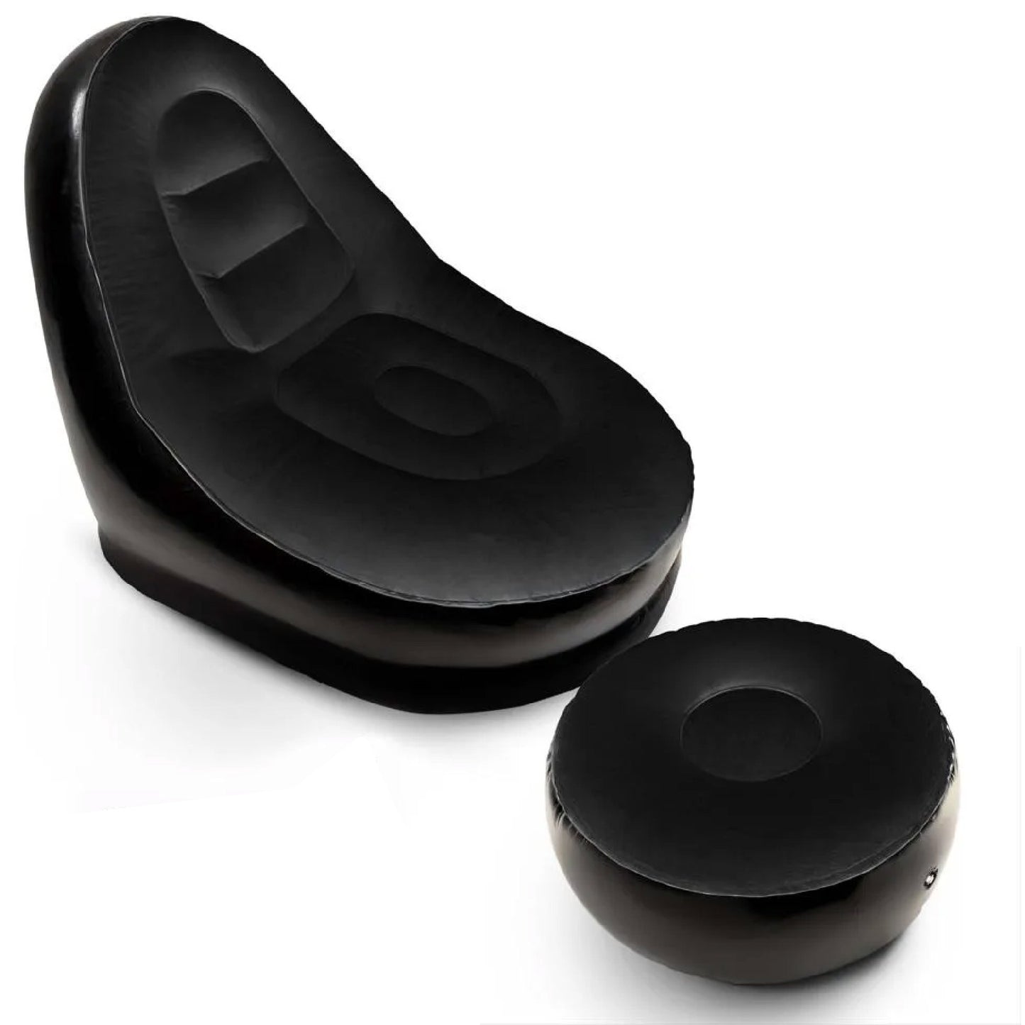 SILLON INFLABLE CON REPOSA PIES