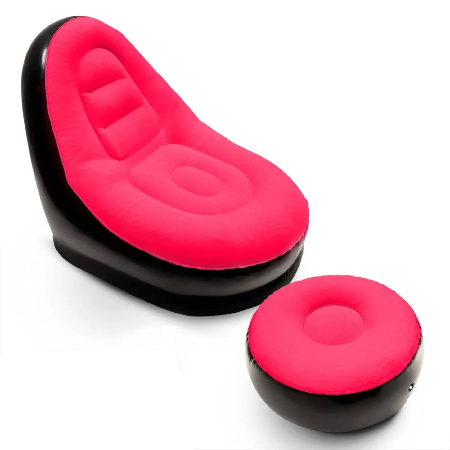 SILLON INFLABLE CON REPOSA PIES