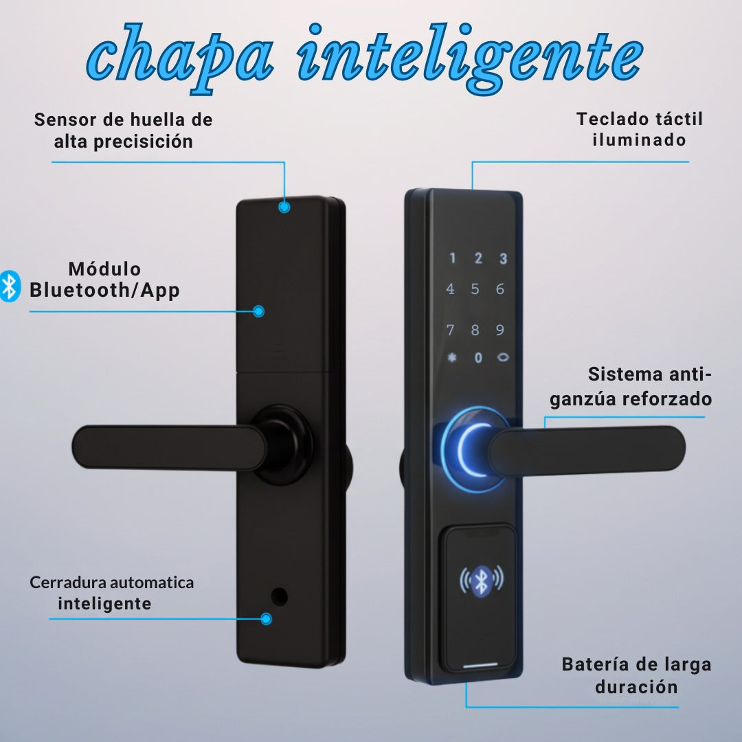 CERRADURA INTELIGENTE  5 EN 1