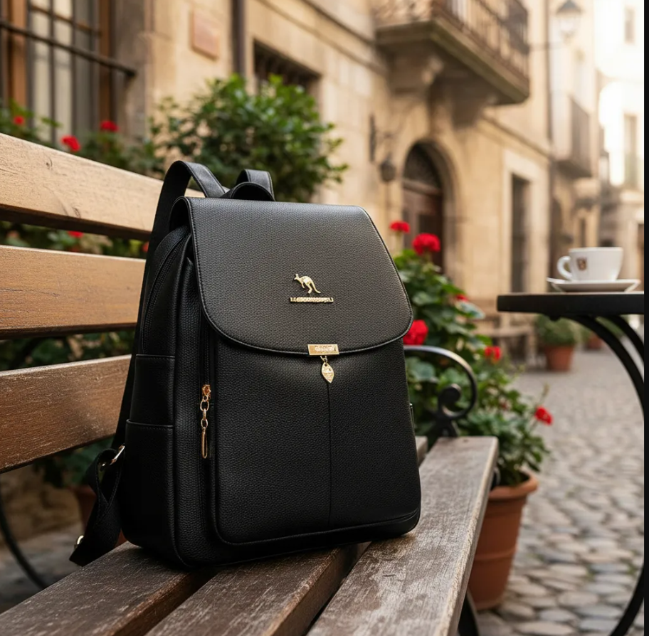 BOLSO BACKPACK CUERO MUJER