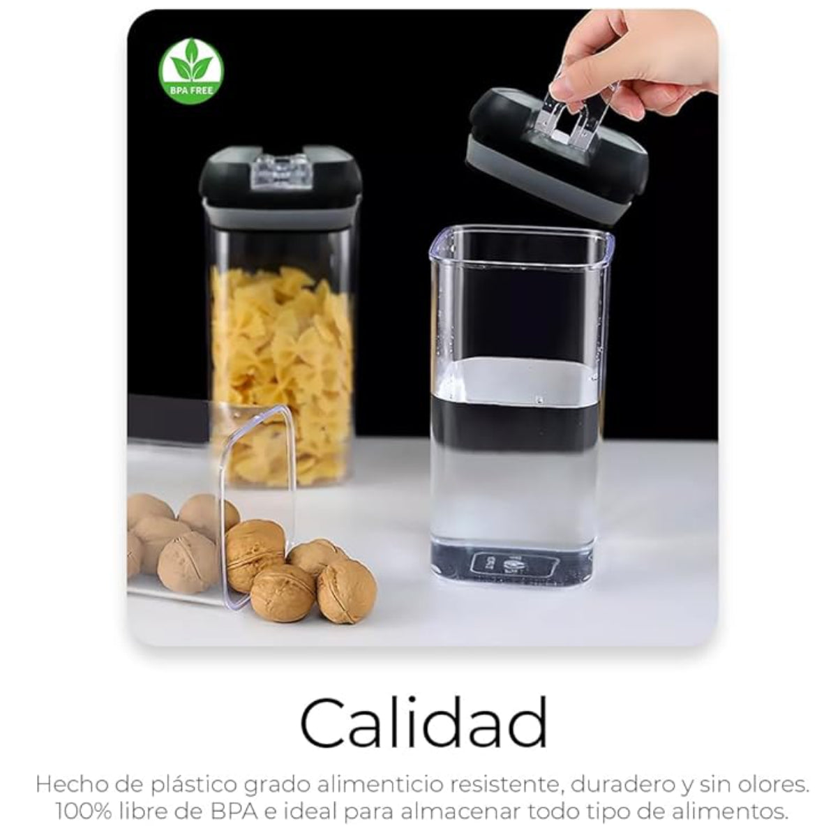 CONTENEDOR DE ALIMENTOS HERMETICOS X7 COCINA