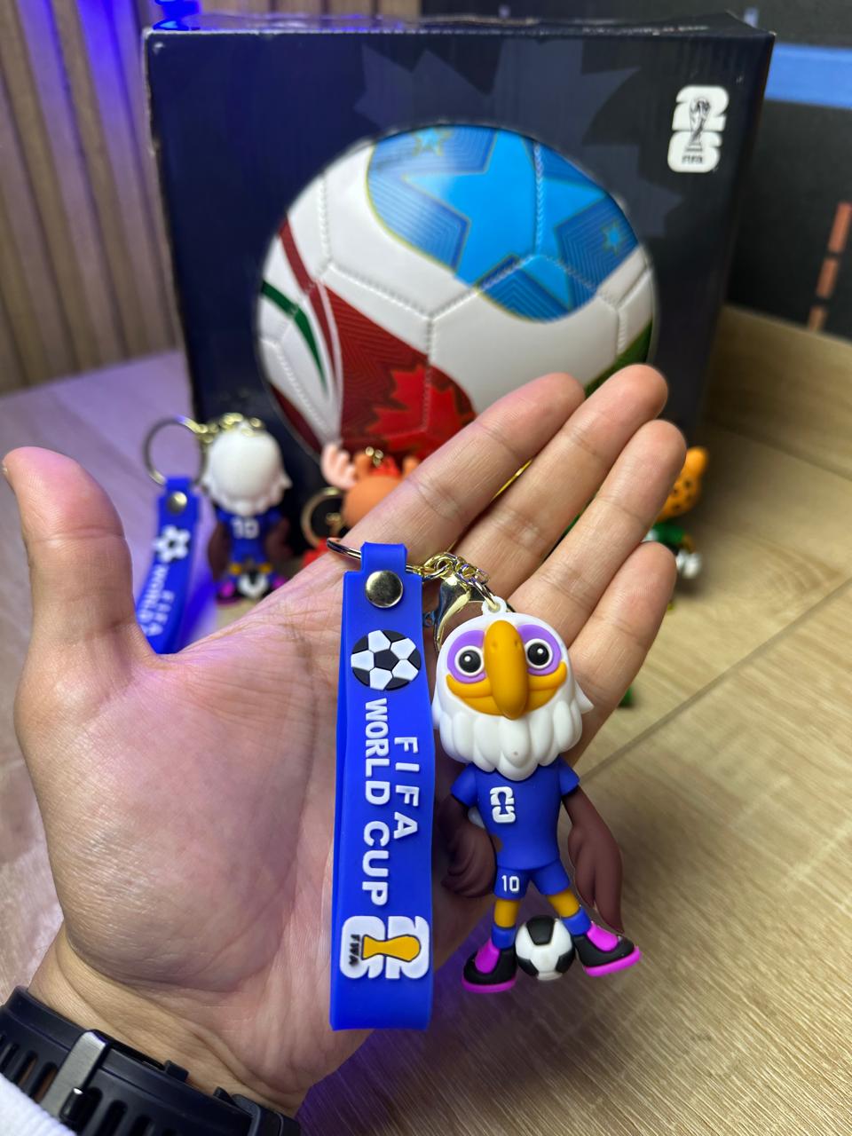 COMBO 4 LLAVEROS COPA MUNDIAL