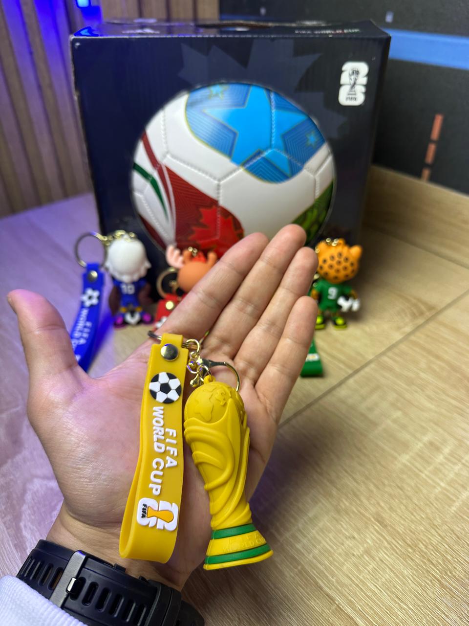 COMBO 4 LLAVEROS COPA MUNDIAL