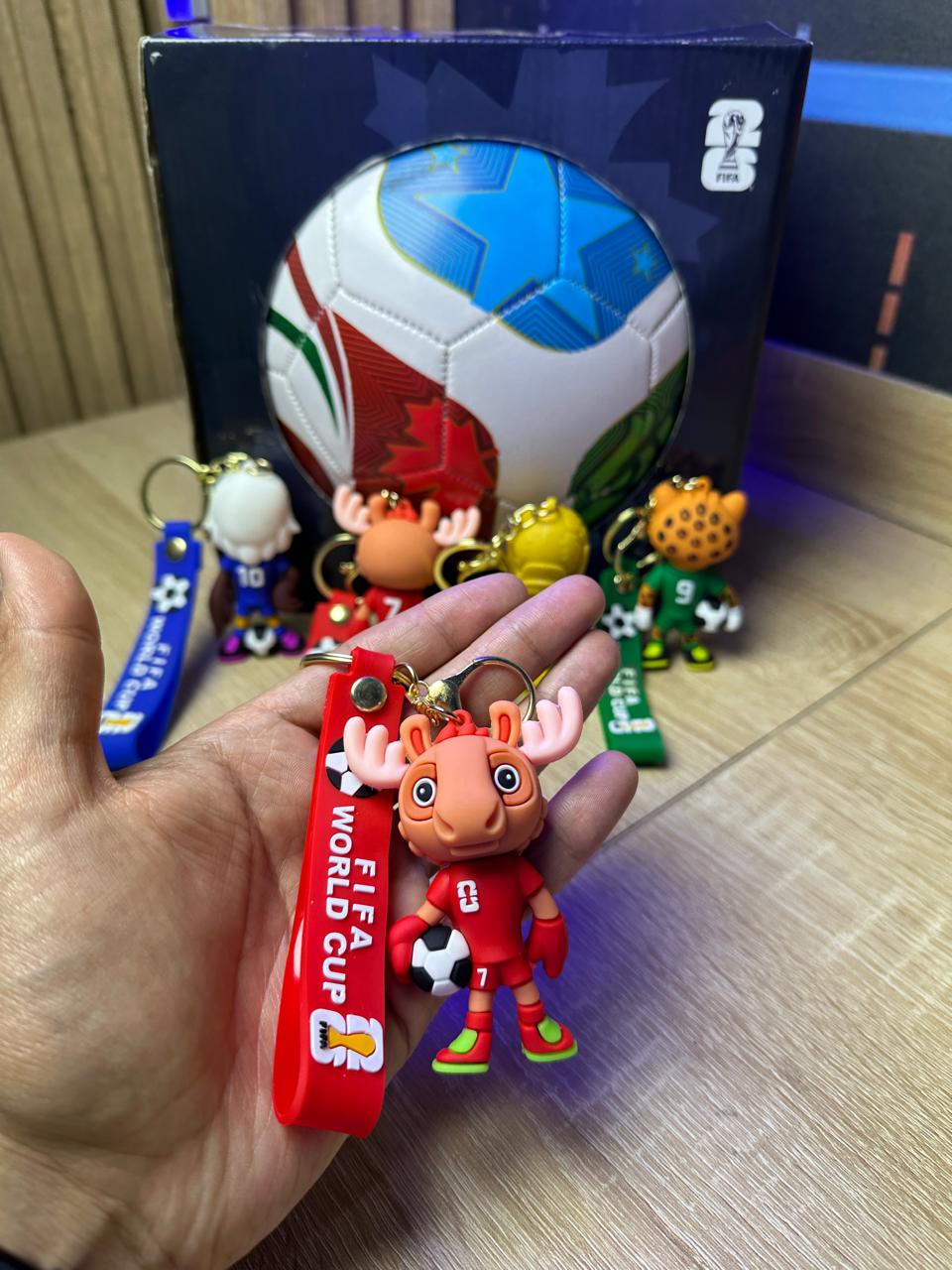 COMBO 4 LLAVEROS COPA MUNDIAL