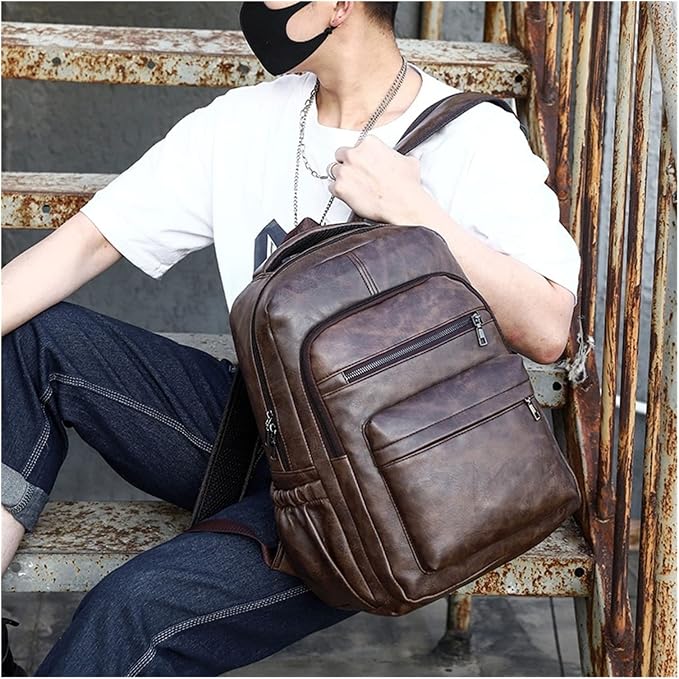 BOLSO EN CUERO PARA HOMBRE