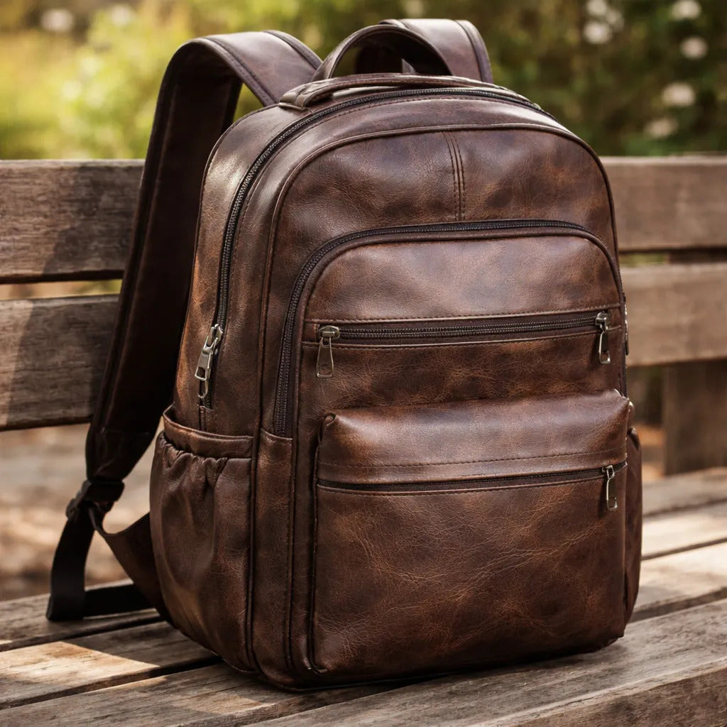 BOLSO EN CUERO PARA HOMBRE