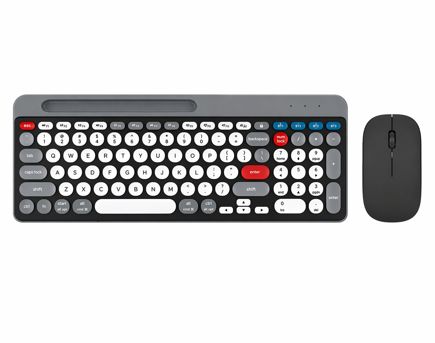 COMBO TECLADO Y MOUSE INALAMBRICO RECARGABLE